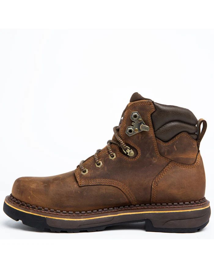 Discount Hawx Men's Crew Chief Work Boots - Soft Toe | Dark Brown