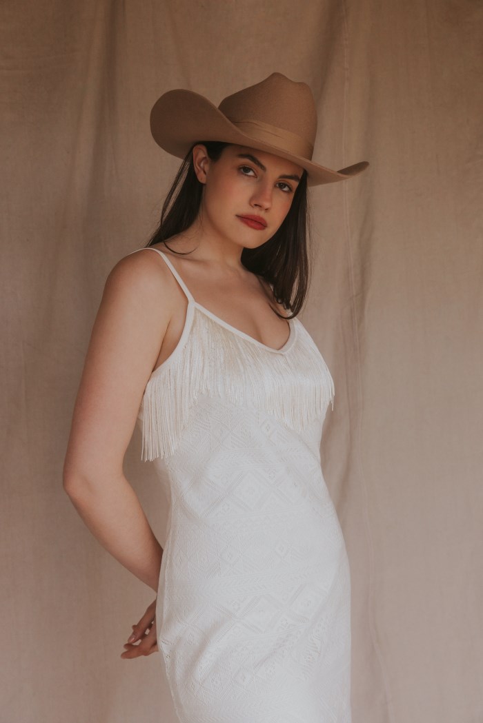 Promotion Idyllwind Women's Barbie Lace Fringe Mini Dress | Ivory