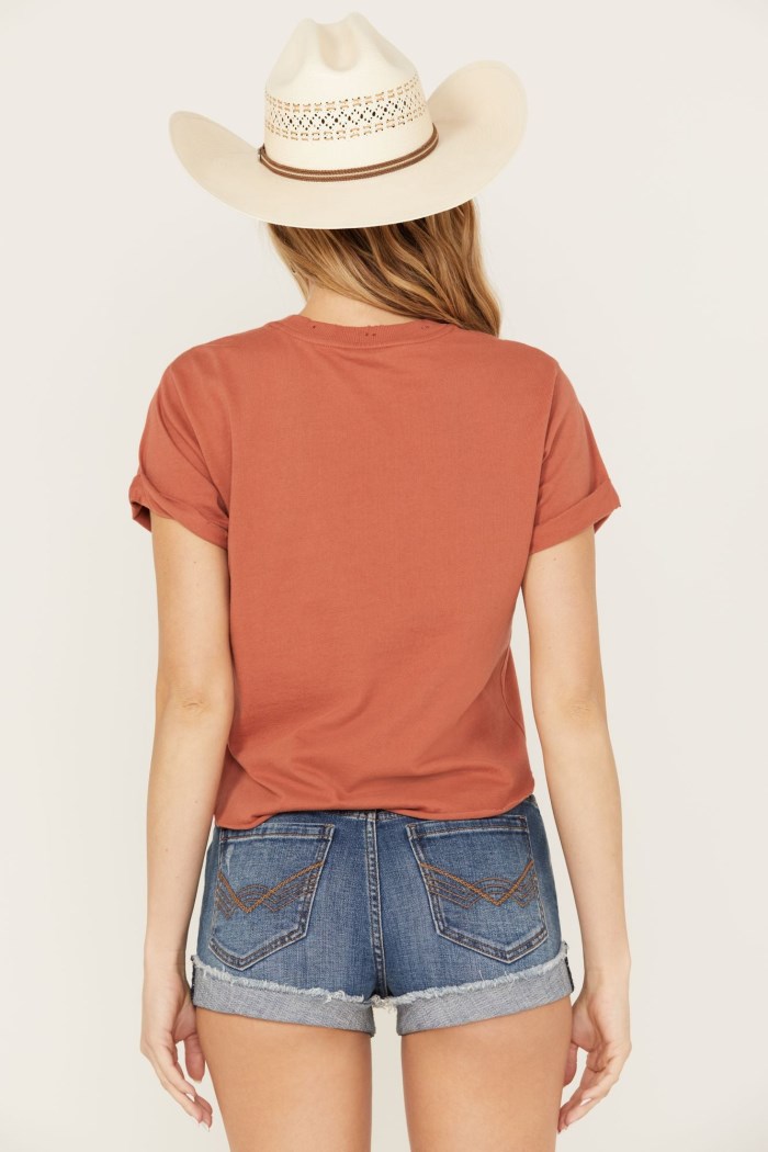 Promotion Idyllwind Women's Stop Trying To Please Everyone Short Sleeve Graphic Tee | Pecan