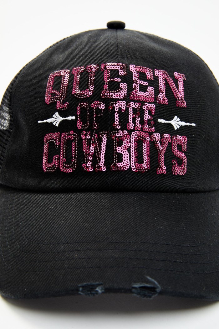 Promotion Idyllwind Women's Queen Of The Cowboys Baseball Cap | Black
