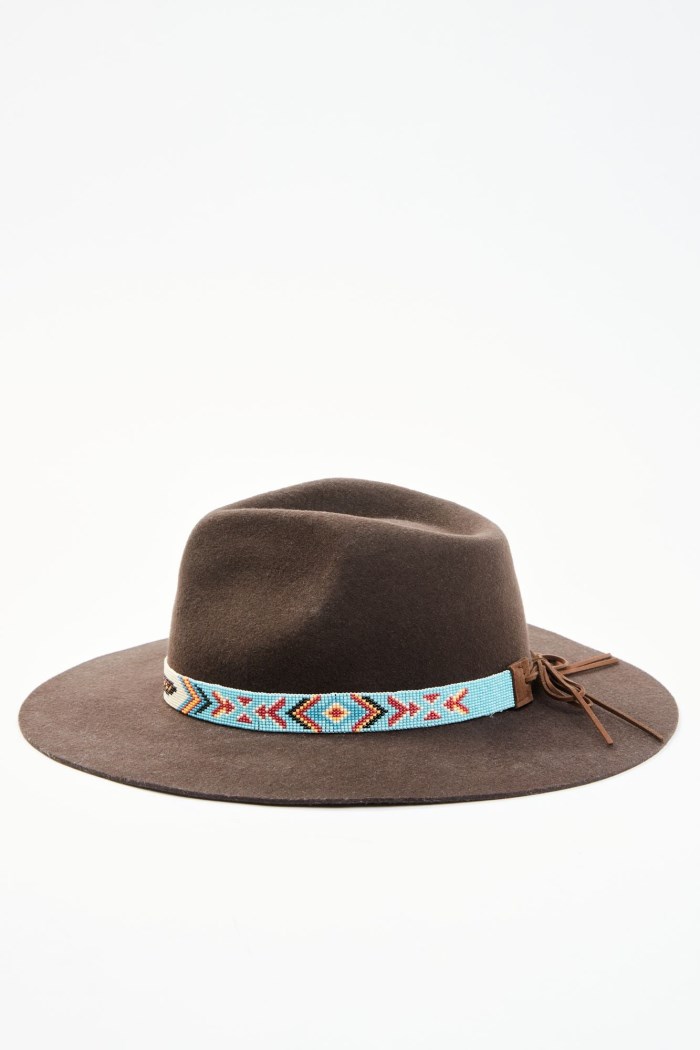 Promotion Idyllwind Women's Thunderbird Beaded Band Wool Felt Western Hat | Brown