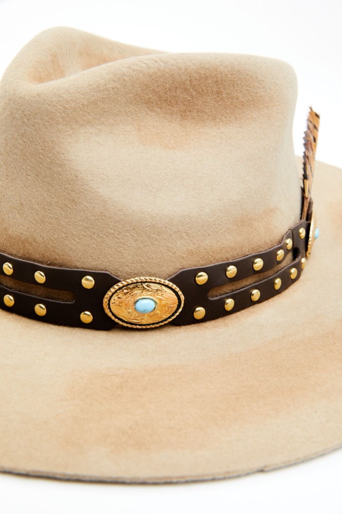 Promotion Idyllwind Women's Spotted in the Night Rancher Wool Felt Western Hat | Brown