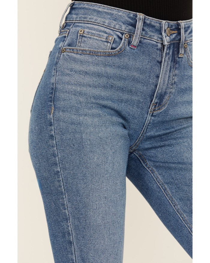 Promotion Idyllwind Women's Midland Medium Wash Legend High Rise Bootcut Super Stretch Denim Jeans | Medium Wash