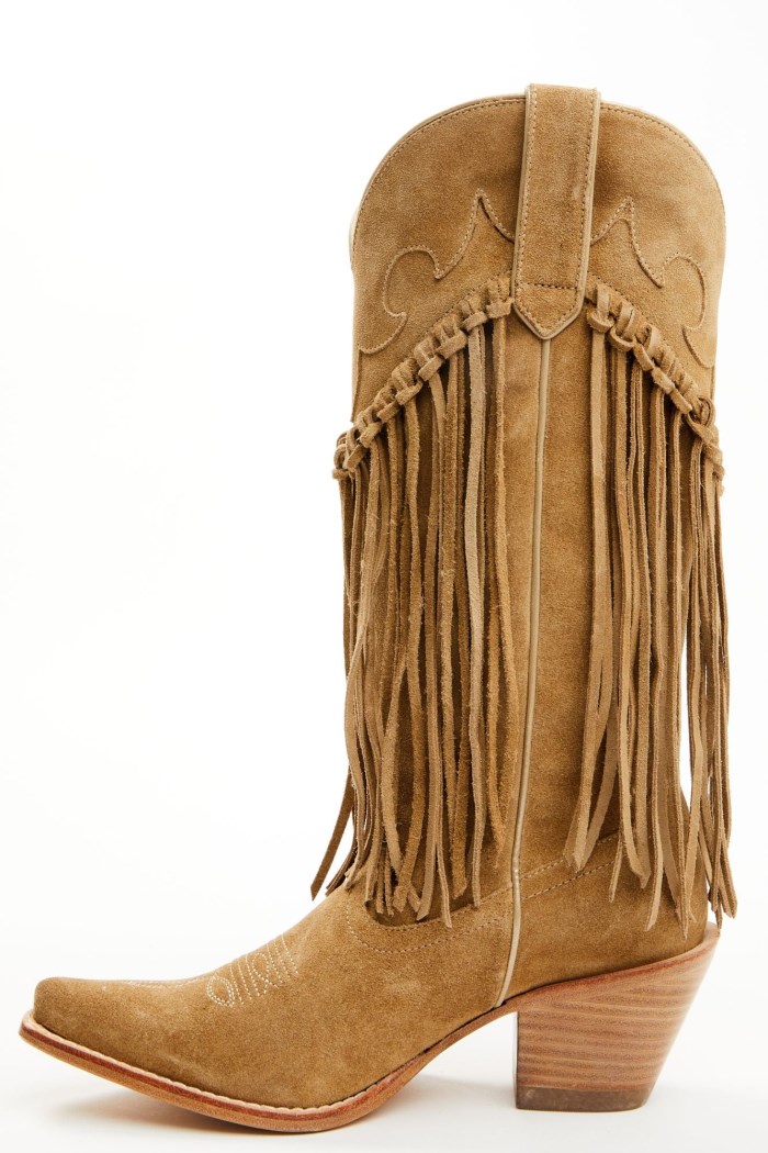 Promotion Idyllwind Women's Sterling Fringe Tall Western Boots - Snip Toe | Tan