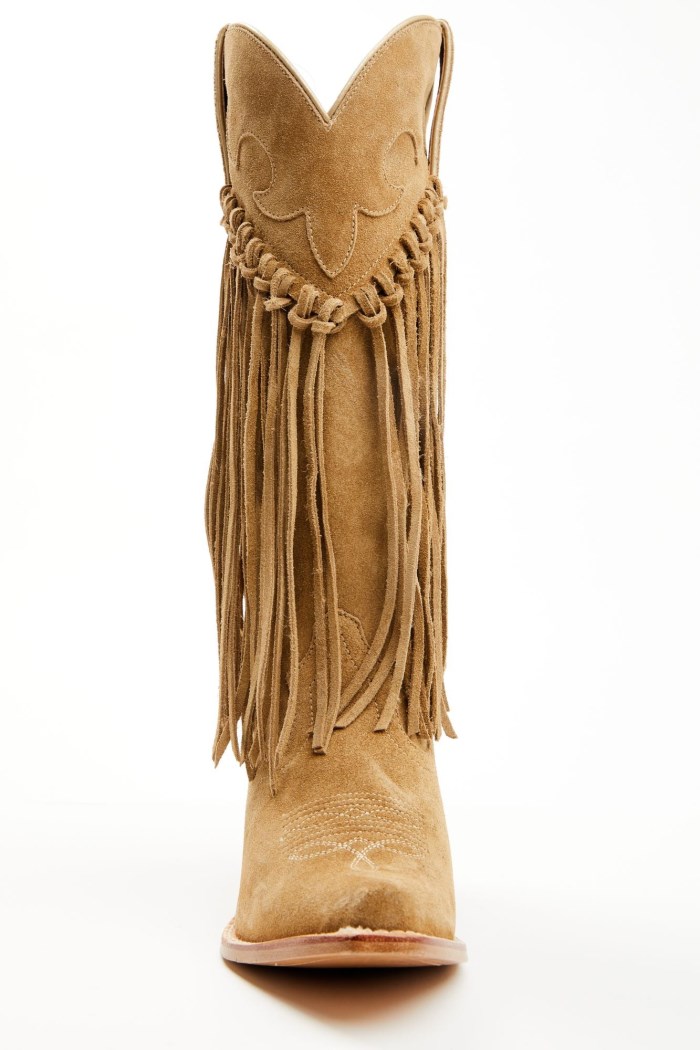 Promotion Idyllwind Women's Sterling Fringe Tall Western Boots - Snip Toe | Tan