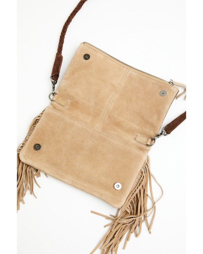 Promotion Idyllwind Women's Dorothy Suede Crossbody Bag | Khaki