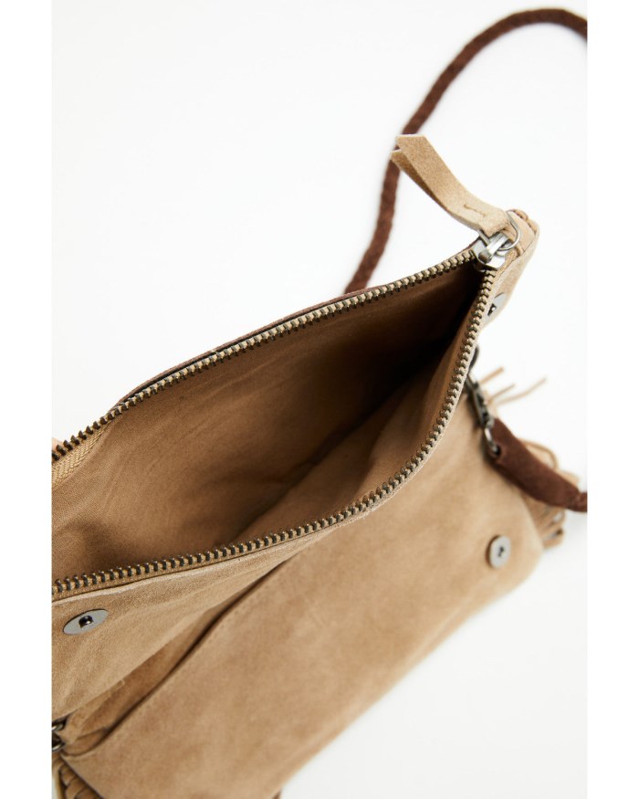 Promotion Idyllwind Women's Dorothy Suede Crossbody Bag | Khaki