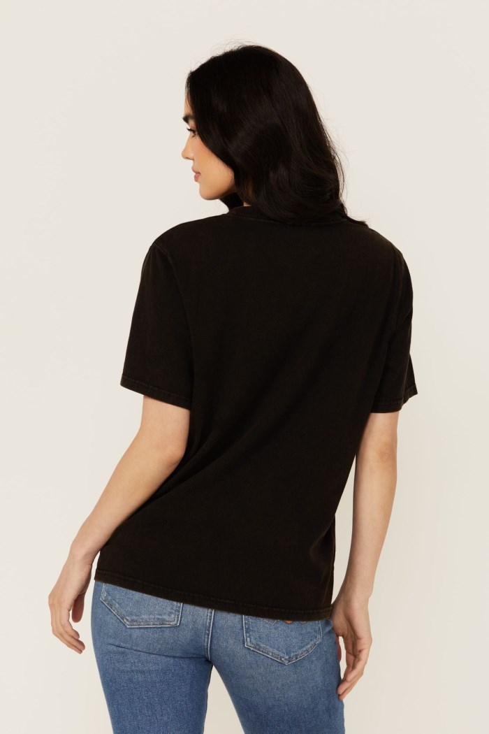 Promotion Idyllwind Women's Not Today Cowboy Boyfriend Fit Short Sleeve Graphic Tee | Black