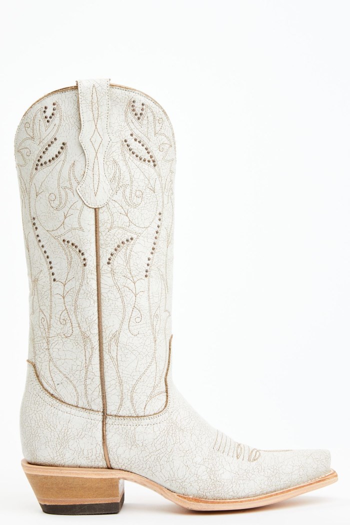 Promotion Idyllwind Women's Sweet Tea Crackle Tall Western Boots - Snip Toe | White