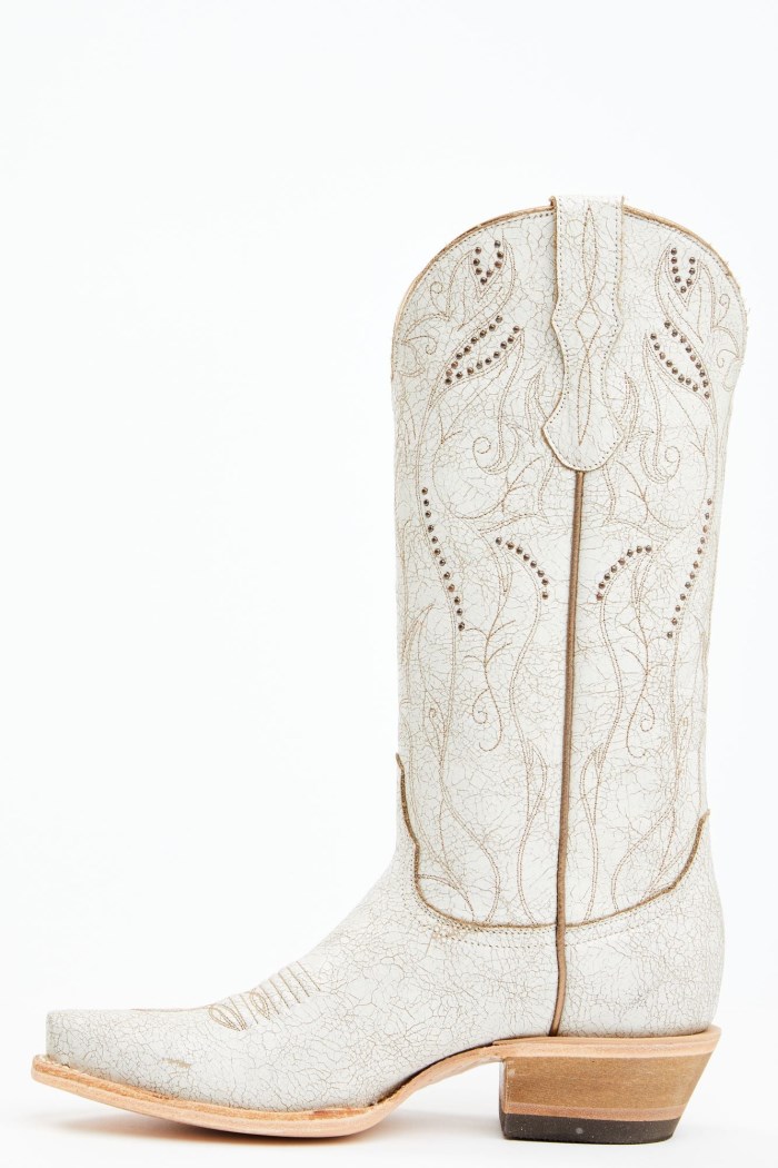 Promotion Idyllwind Women's Sweet Tea Crackle Tall Western Boots - Snip Toe | White