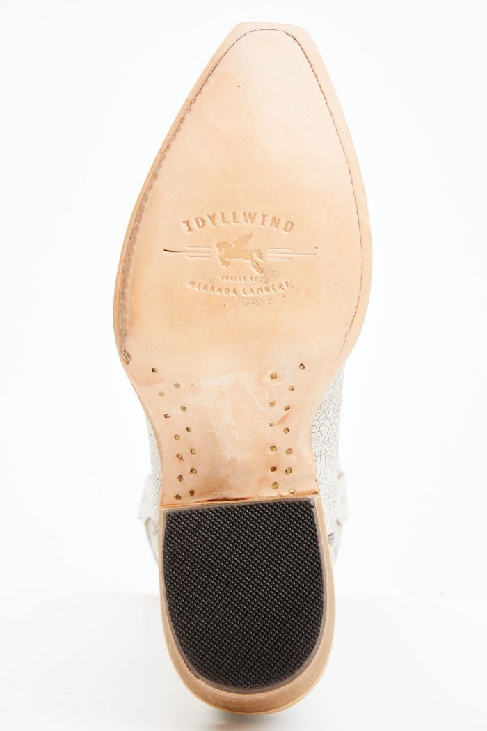 Promotion Idyllwind Women's Sweet Tea Crackle Tall Western Boots - Snip Toe | White