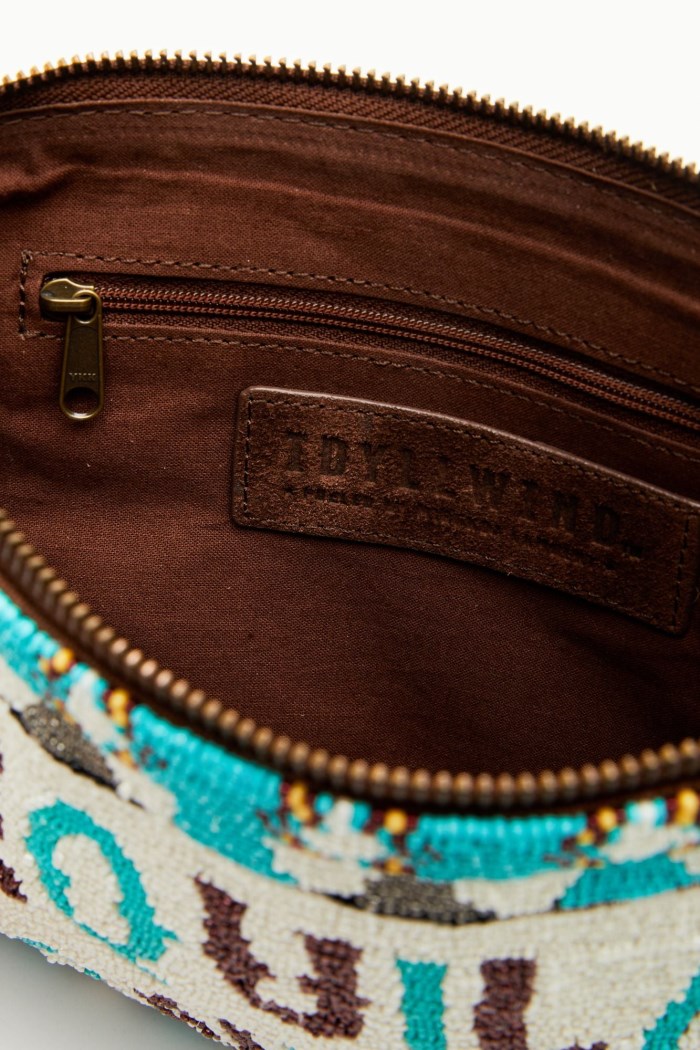 Promotion Idyllwind Women's Tequila Money Beaded Crossbody Bag | Turquoise