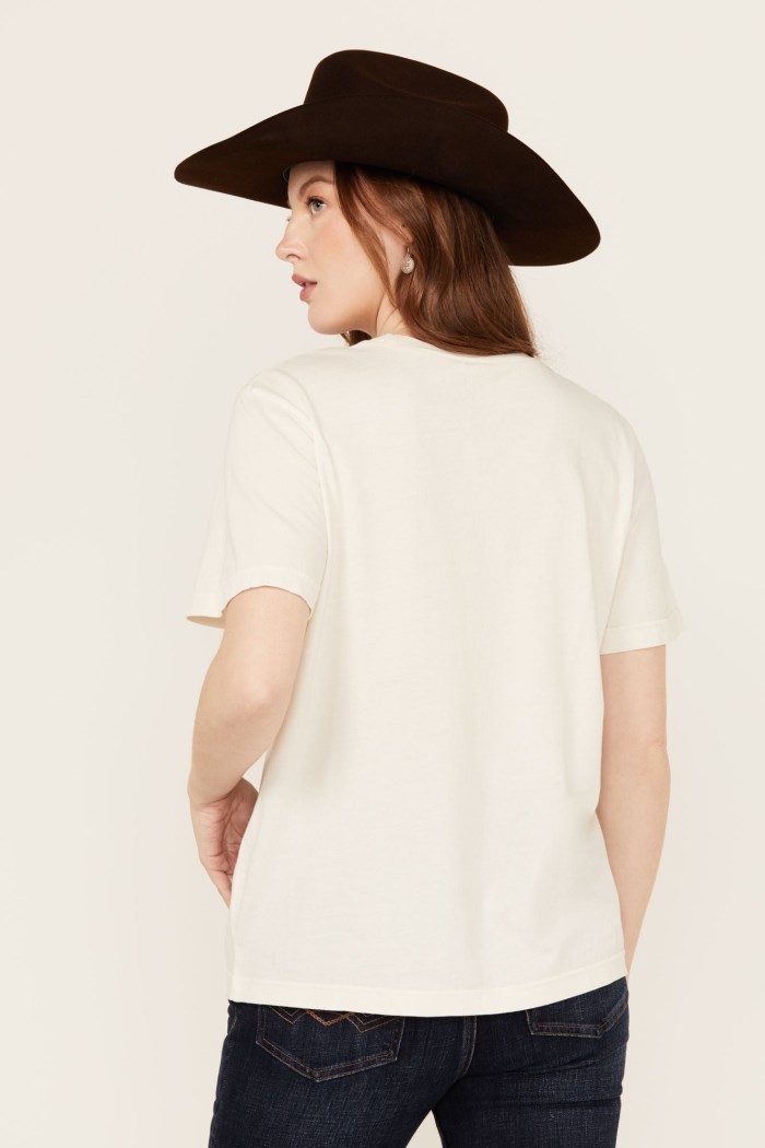 Promotion Idyllwind Women's Rock & Roll Country Soul Short Sleeve Graphic Tee | Ivory