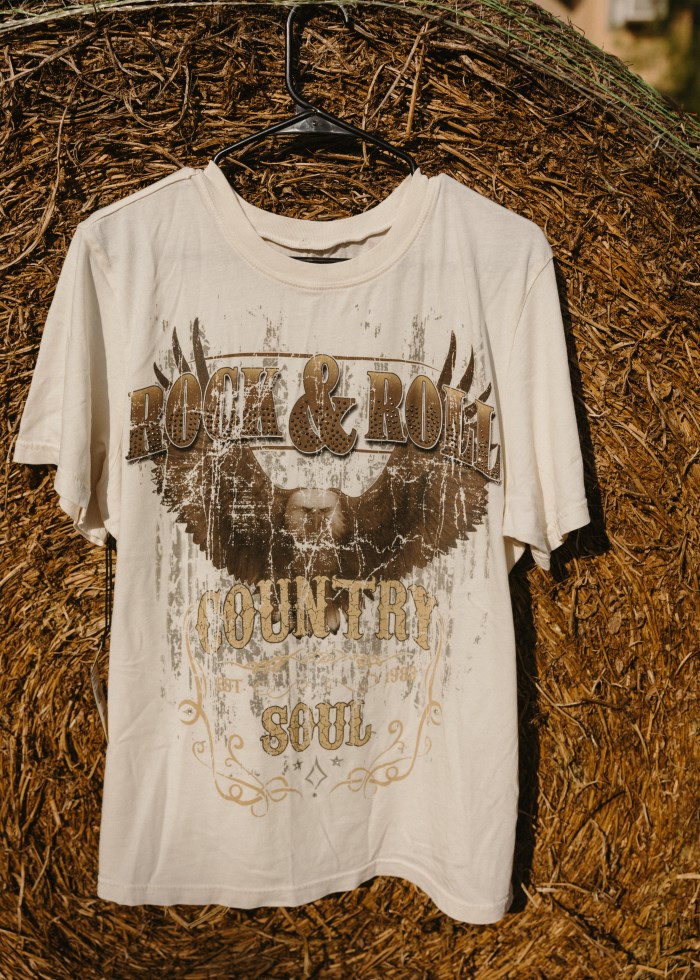 Promotion Idyllwind Women's Rock & Roll Country Soul Short Sleeve Graphic Tee | Ivory