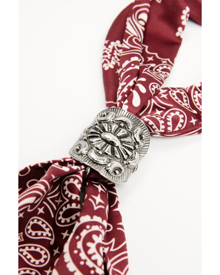 Promotion Idyllwind Women's Sutherland Chain Fringe Bandana Necklace | Red