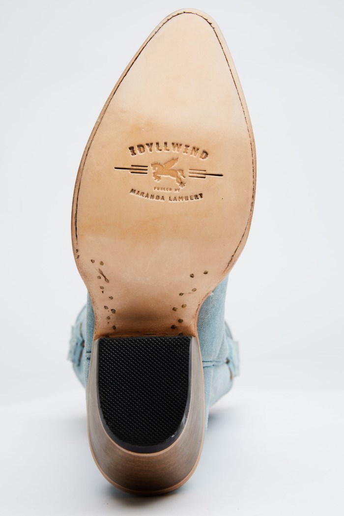 Promotion Idyllwind Women's Charmed Life Blue Suede Western Boots - Round Toe | Blue