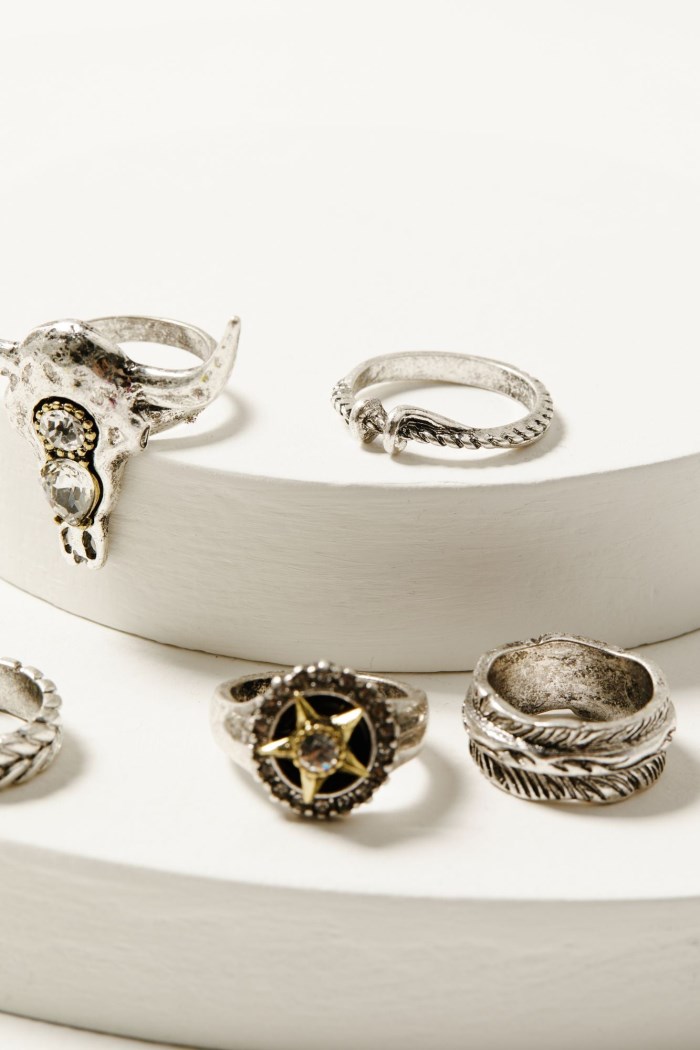 Promotion Idyllwind Women's Eastdale Ring Set - 5 Piece | Silver