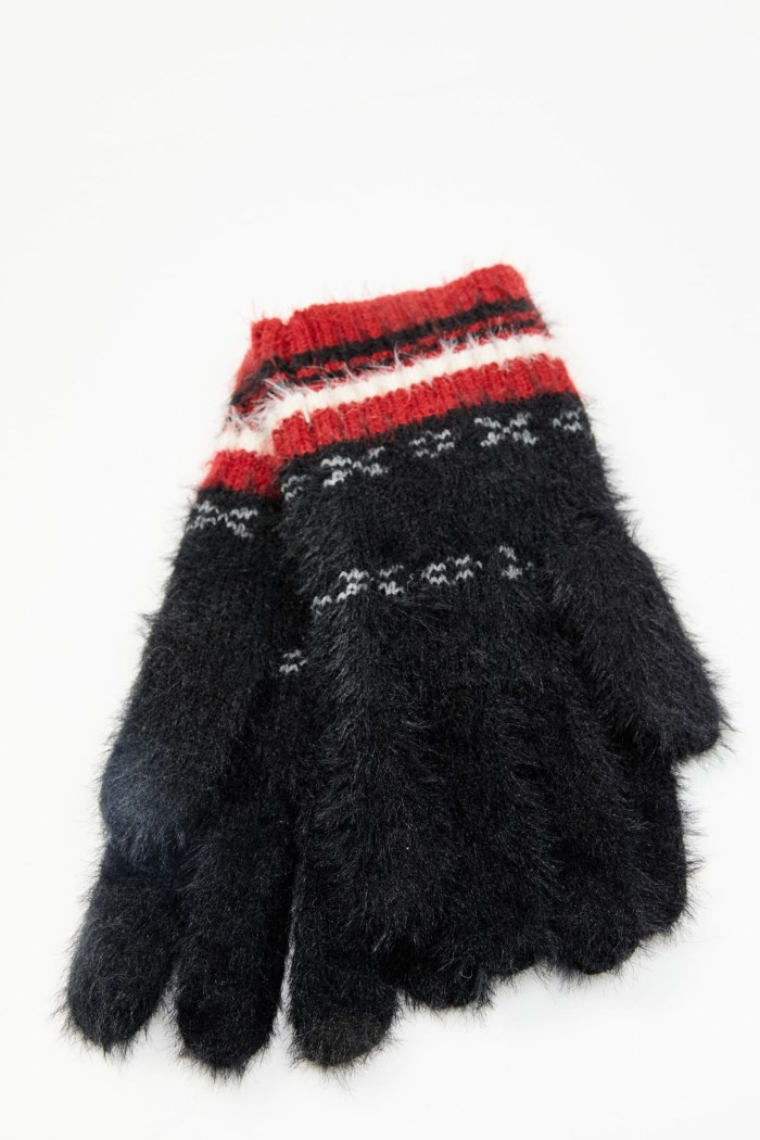 Promotion Idyllwind Women's Rialto Thunderbird Southwestern Print Gloves | Black