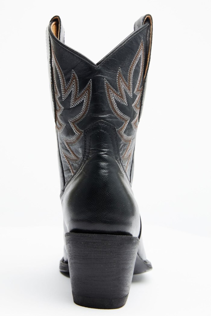 Promotion Idyllwind Women's Wheels Black Leather Western Booties - Round Toe | Black