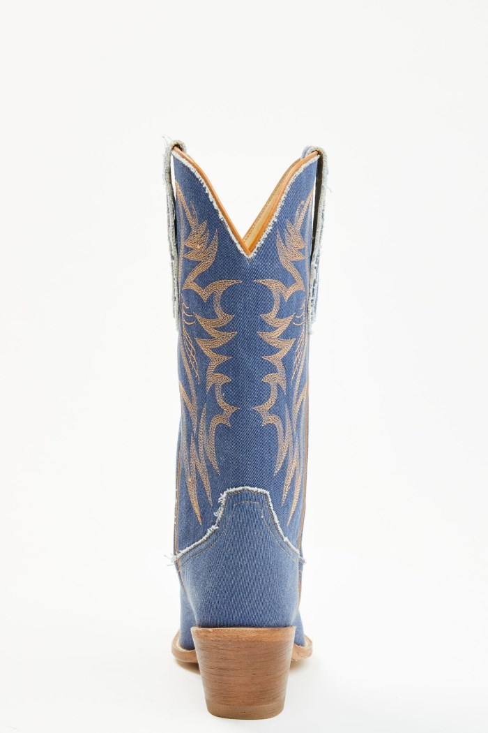 Promotion Idyllwind Women's Charmed Life Denim Western Boots - Round Toe | Blue