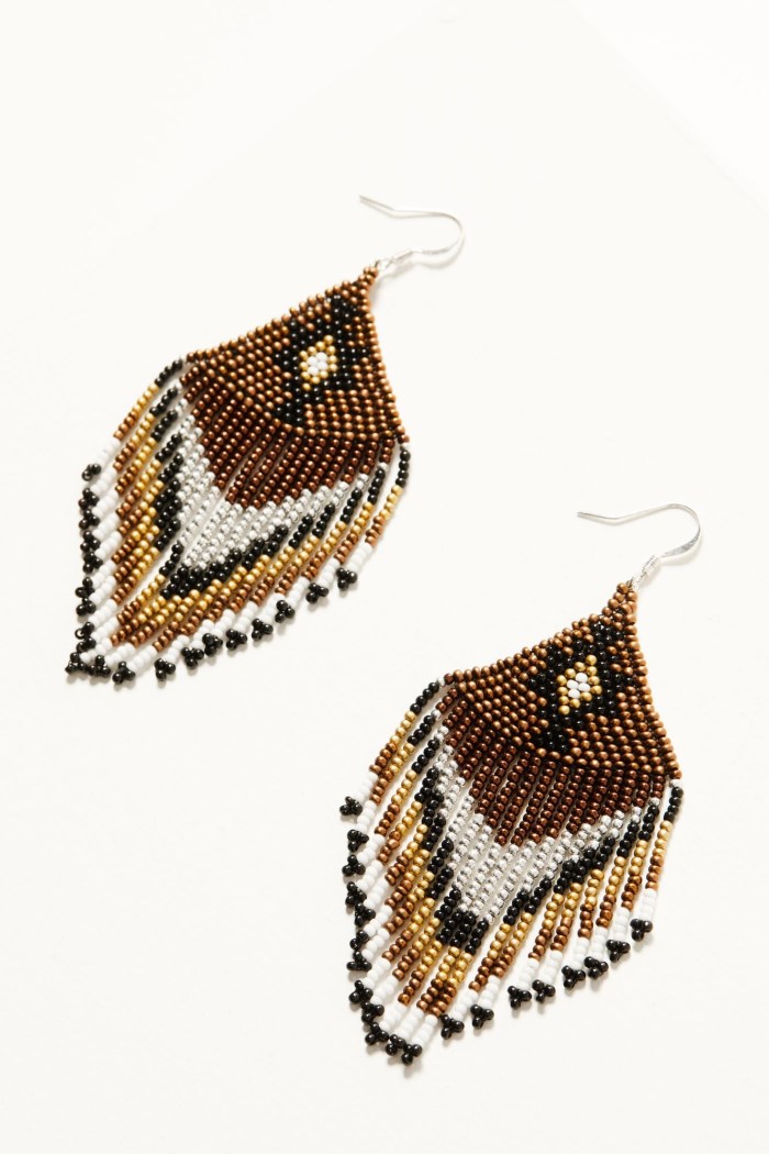 Promotion Idyllwind Women's Hayden Fringe Bronze Earrings | Gold