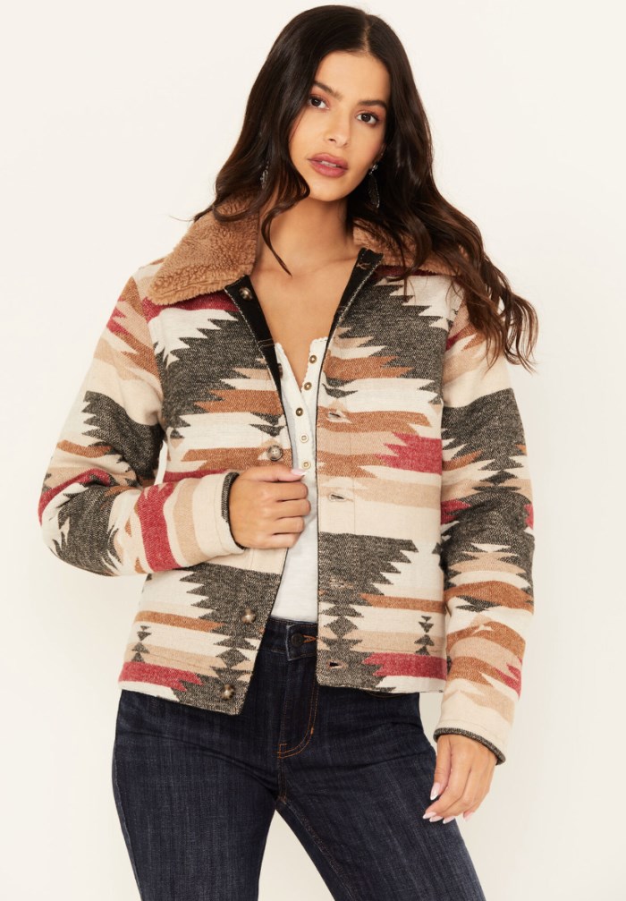 Promotion Idyllwind Women's Easton Reversible Denim Blanket Jacket | Black