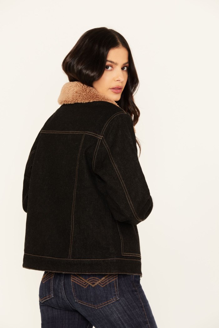 Promotion Idyllwind Women's Easton Reversible Denim Blanket Jacket | Black