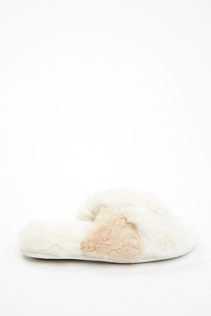 Promotion Idyllwind Women's Aspen Cream Faux Fur Slippers | Cream