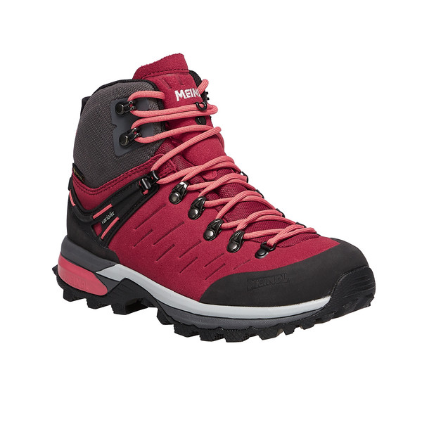 MEINDL FREE DELIVERY WOMEN'S MILFORD GTX Hiking Boots |Ruby Red/Salmon
