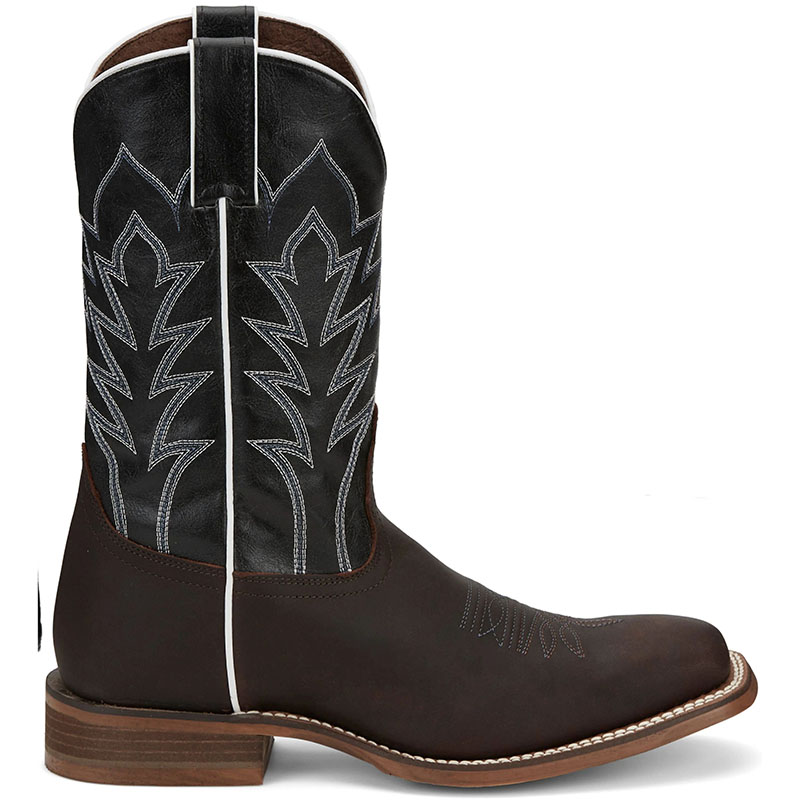 NEW ARRIVALS NOCONA MEN'S HERO BAYLON BROWN SQUARE TOE WESTERN BOOTS NB5556-Brown