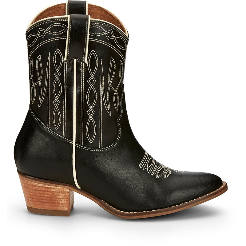 NEW ARRIVALS NOCONA WOMEN'S EVA ONYX BLACK WESTERN BOOTIES ME1926-Black