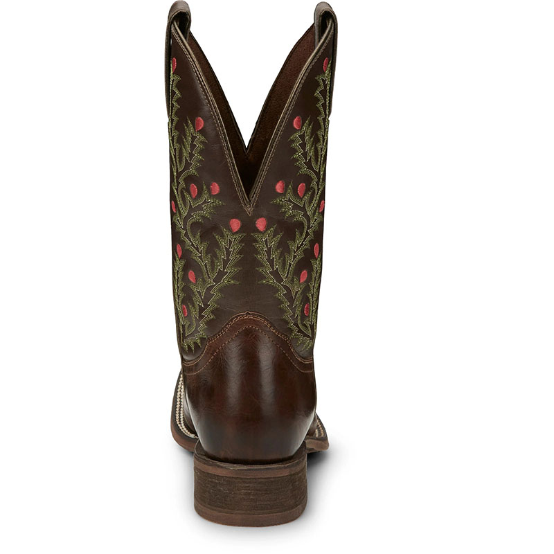 NEW ARRIVALS NOCONA WOMEN'S TORI BROWN W/ CACTUS EMBROIDERY WESTERN BOOTS NL5447-Brown