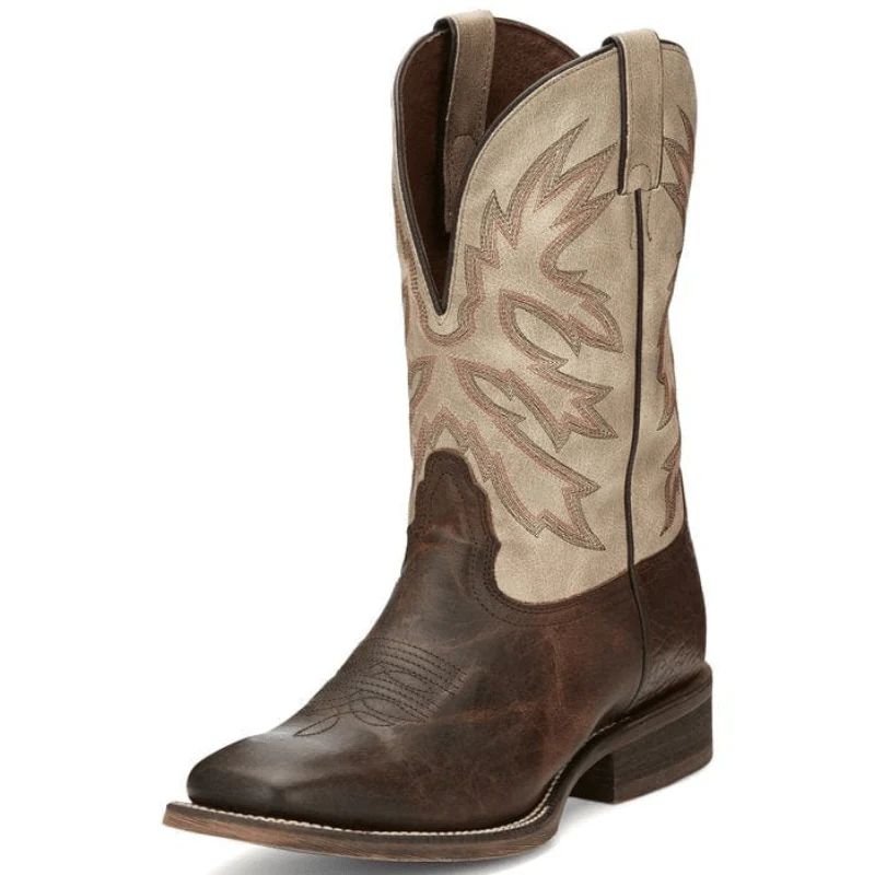 NEW ARRIVALS NOCONA MEN'S HENRY ANTIQUE BROWN WESTERN BOOT HR5570-Brown