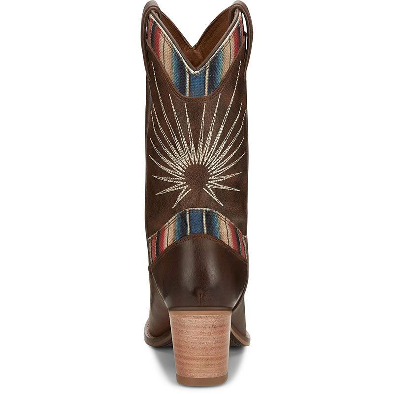 NEW ARRIVALS NOCONA WOMEN'S CONCHITA BROWN SERAPE WESTERN BOOTS ME1924-Brown