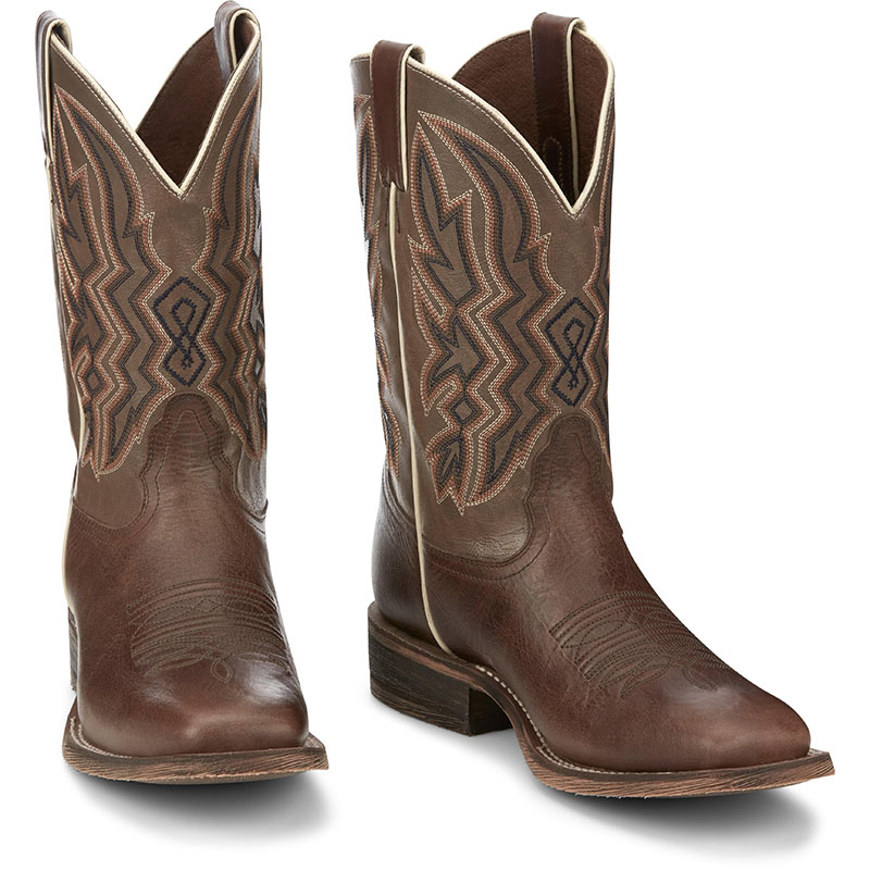 NEW ARRIVALS NOCONA MEN'S DEPUTY VINTAGE BROWN WESTERN BOOTS NB3004-Brown