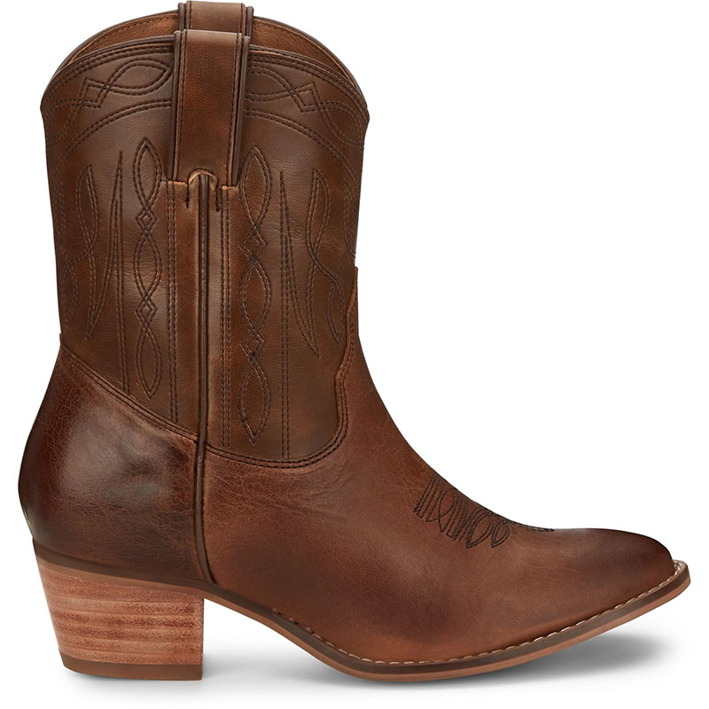 NEW ARRIVALS NOCONA WOMEN'S EVA HONEY BROWN ROUND TOE BOOTIES ME1925-Brown