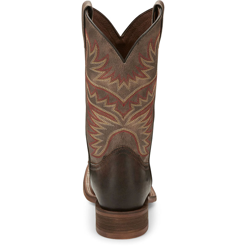 NEW ARRIVALS NOCONA WOMEN'S SIERRA ANTIQUED BROWN SQUARE TOE WESTERN BOOTS HR4501-Antiqued Brown