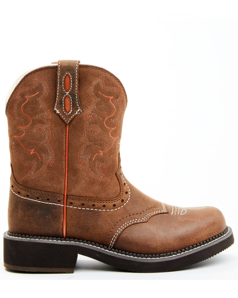 New Arrivals Shyanne Women's Raygan Western Boot - Round Toe | Brown