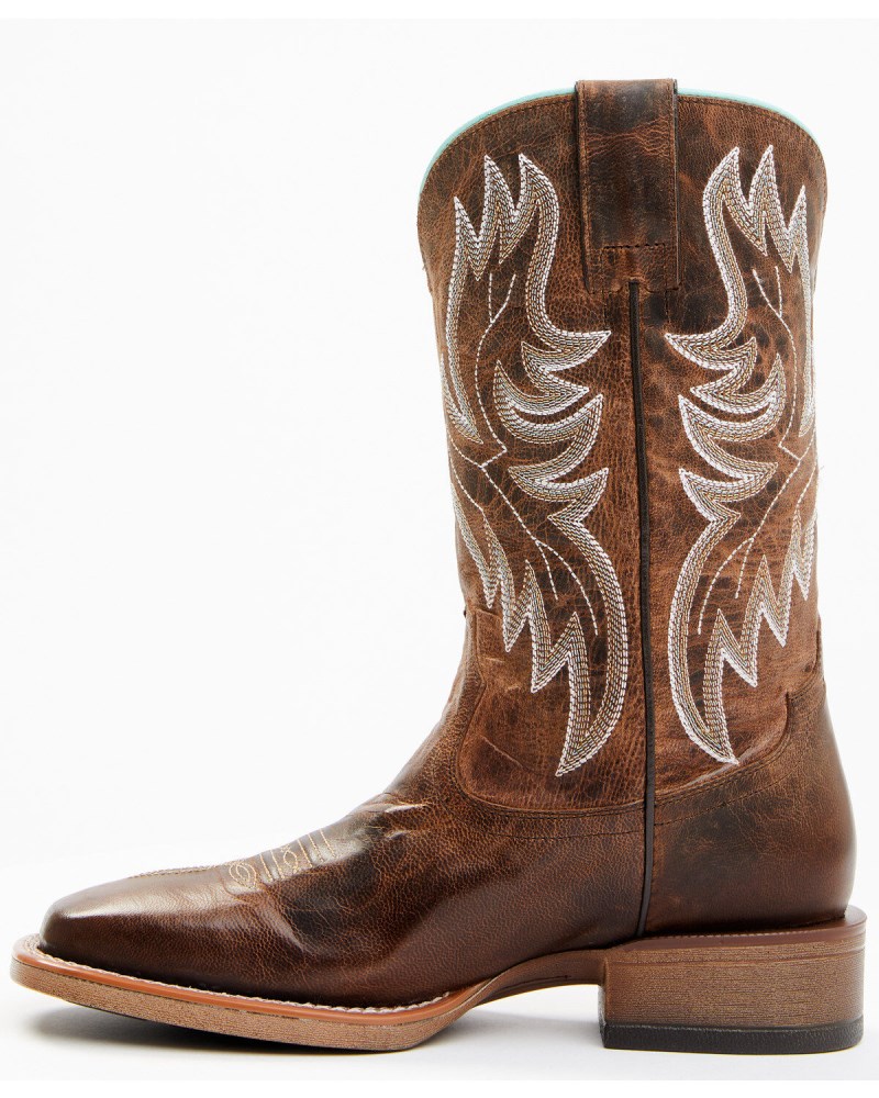 New Arrivals Shyanne Stryde Women's Western Performance Boots - Square Toe | Brown