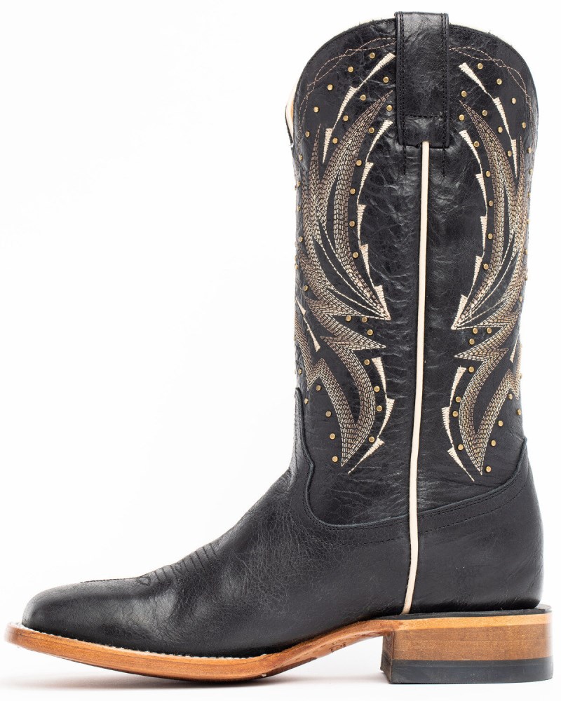 New Arrivals Shyanne Women's Hadley Western Performance Boots - Broad Square Toe | Black