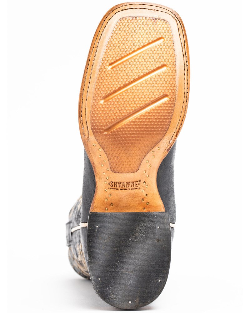 New Arrivals Shyanne Women's Hadley Western Performance Boots - Broad Square Toe | Black