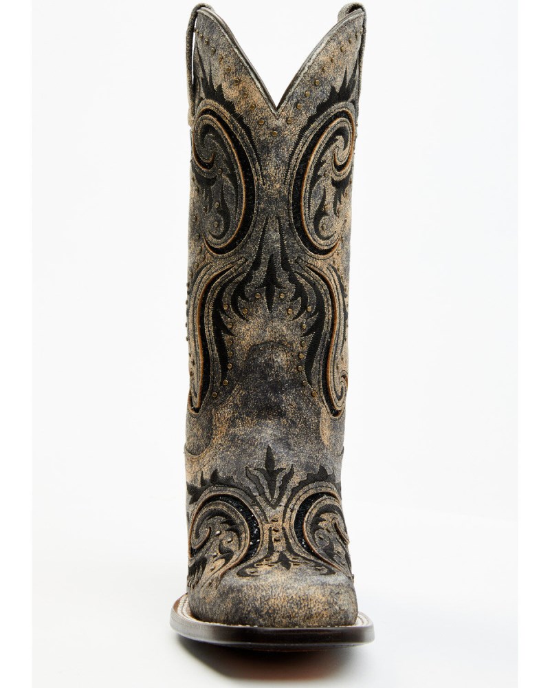 New Arrivals Shyanne Women's Glenna Western Boots - Broad Square Toe | Brown