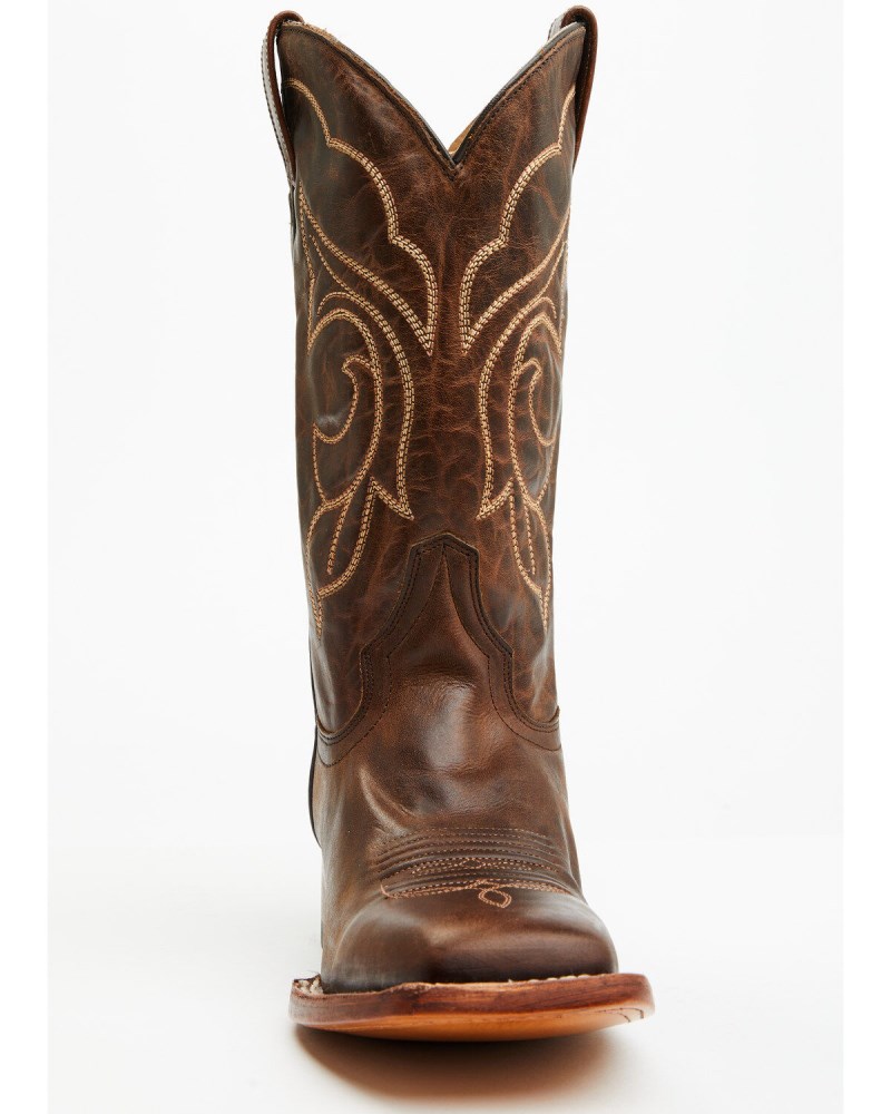 New Arrivals Shyanne Women's Mojave Western Boots - Broad Square Toe | Cognac