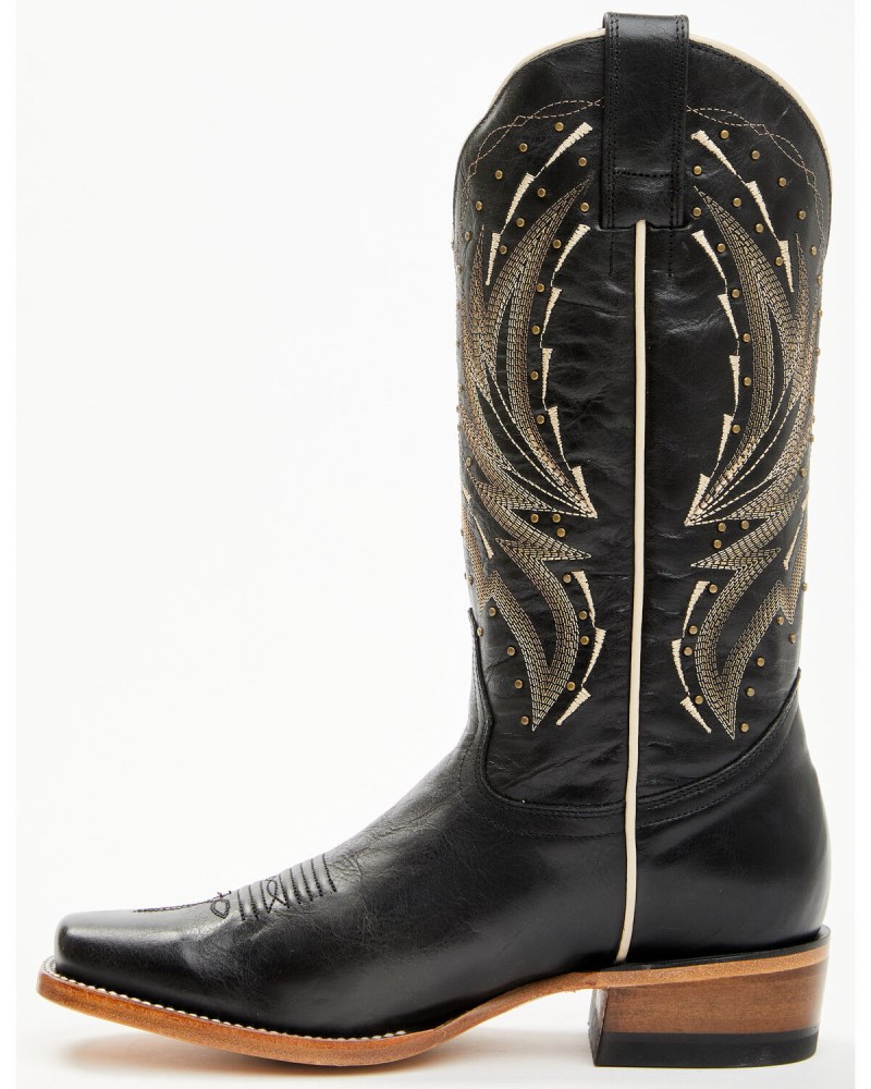 New Arrivals Shyanne Women's Astra Western Boots - Square Toe | Black
