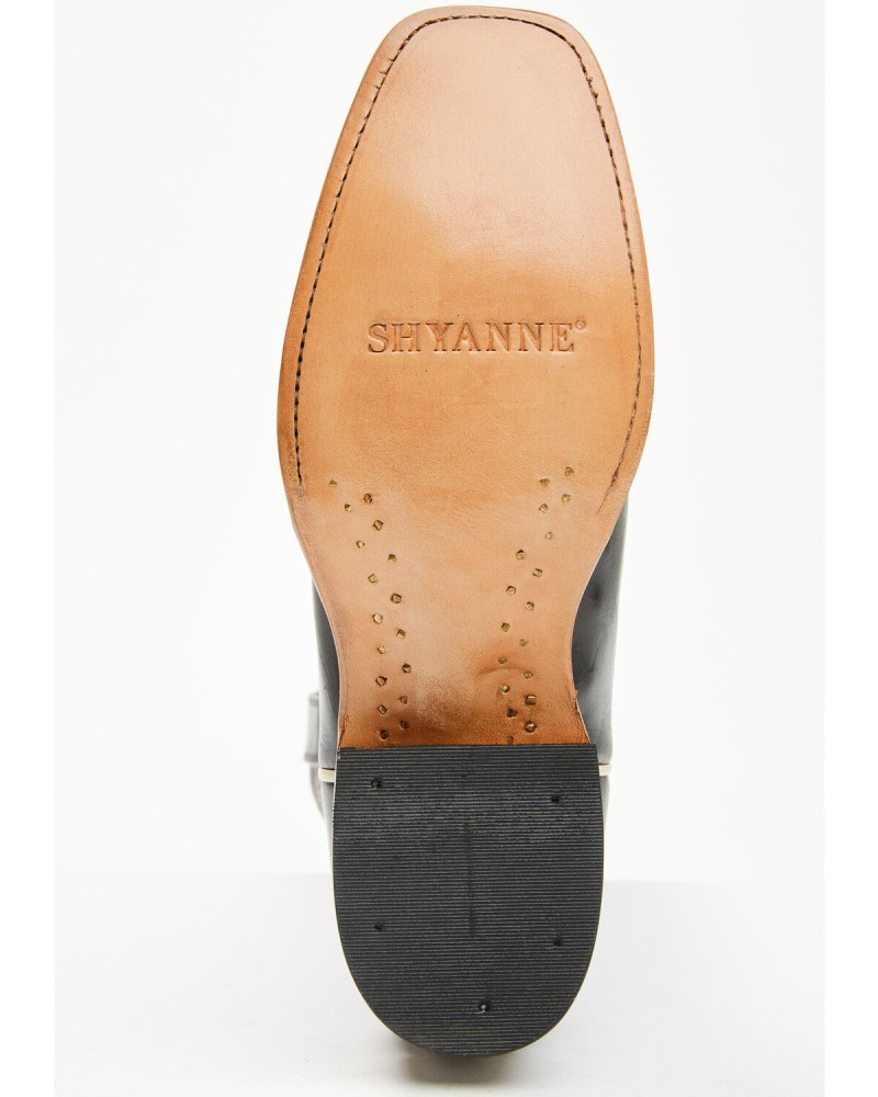 New Arrivals Shyanne Women's Astra Western Boots - Square Toe | Black