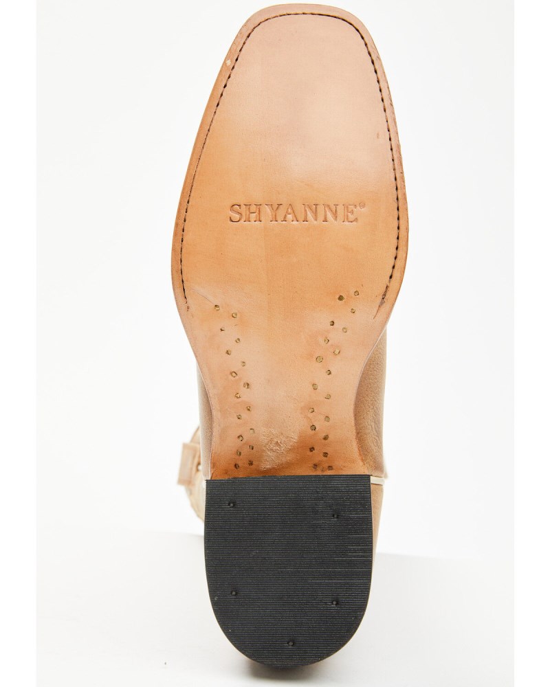 New Arrivals Shyanne Women's Ellie Western Boots - Square Toe | Tan