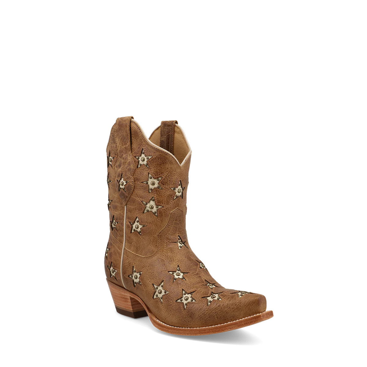 BLACK STAR NEW ARRIVALS WOMEN'S MARFA BOOTIE-CARAMEL