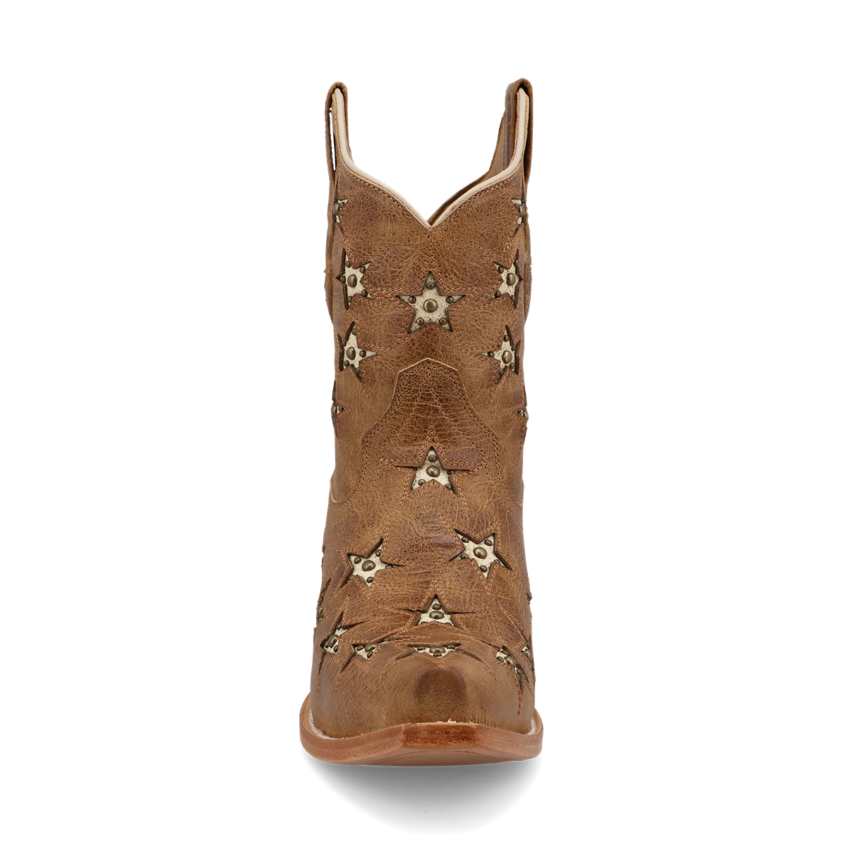 BLACK STAR NEW ARRIVALS WOMEN'S MARFA BOOTIE-CARAMEL